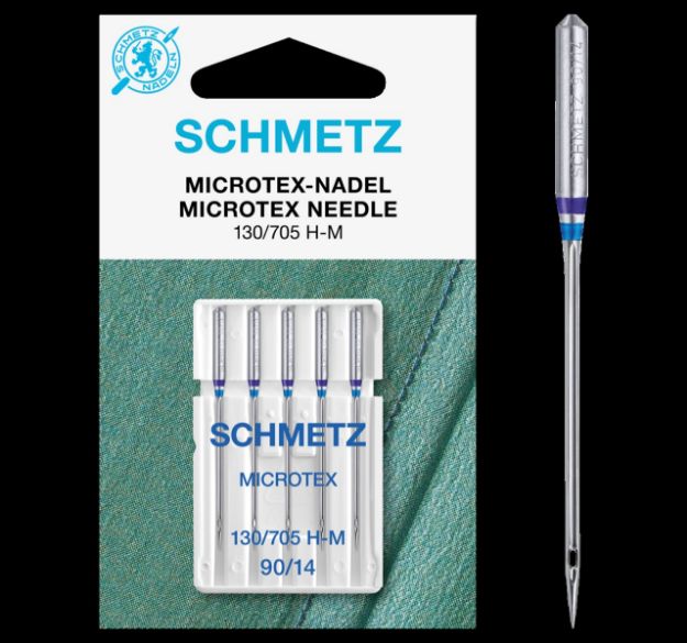 Picture of Machine Needles Schmetz Microtex 90/14